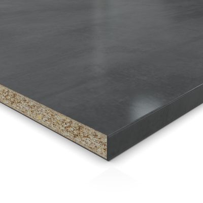 AUPROTEC 19 mm Decorative Panel, Concrete Infinity, 200 x 130 cm, ABS Edge on Long Side