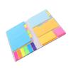 Student Memo Sticky Note Book with Notes, Paper and Leather Cover view 1