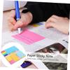 Student Memo Sticky Note Book with Notes, Paper and Leather Cover view 4