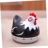 Plastic Mechanical Chicken Timer, Black, for the Kitchen view 3