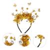 SAFIGLE 4-Piece New Year's Star Bopper Headbands for Parties and Celebrations, Hair Accessories for Women and Teens view 2
