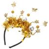 SAFIGLE 4-Piece New Year's Star Bopper Headbands for Parties and Celebrations, Hair Accessories for Women and Teens view 3
