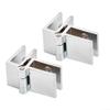 Practical Glass Door Hinges for Bathrooms, Showers, DIY Projects, and Cabinets (180°) view 2