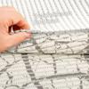 ANRO Soft Foam Bath Mat, Shower & WC Runner, Non-Slip, Marble Gray/White, 1500 x 130 cm (15 m) view 3