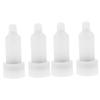 LABRIMP 4-Piece Soap Dispenser Replacement Pump Heads, Wall-Mounted, Durable, for Kitchen and Bathroom view 1
