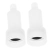 LABRIMP 4-Piece Soap Dispenser Replacement Pump Heads, Wall-Mounted, Durable, for Kitchen and Bathroom view 4