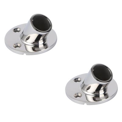 KITANDOVE 2-Piece Round Yacht Base, Corrosion-Resistant Boat Mounting Bracket