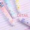 No/No Love LGBT Rainbow Art Deco Fashion Retractable Multicolor Ballpoint Pen School Supplies view 3