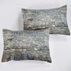 Luowenji 3D Stone Brick Bedding Set, 135 x 200 cm view 3