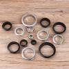 JXZDH Desk Cable Grommets, 10-Pack, Zinc Alloy, Black, 60 mm view 4