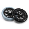 SUBLXPoten 6/8-Inch Wheelchair Front Caster, Heavy-Duty Solid Tire, Gray view 4