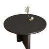 CIEEIN PU/PVC Round Table Mat, Black/Gray, 70 cm view 1
