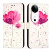 VIVO S19 Flip Wallet Case, 3D PU Leather, One Flower view 2
