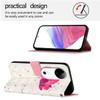 VIVO S19 Flip Wallet Case, 3D PU Leather, One Flower view 3