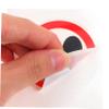 HOMSFOU 18-Piece No-Step Warning Stickers for Factories, Construction Sites, and Hazardous Areas view 2