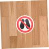 HOMSFOU 18-Piece No-Step Warning Stickers for Factories, Construction Sites, and Hazardous Areas view 3