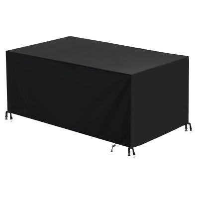 AEUUEU Waterproof Outdoor Furniture Cover, 120 x 120 x 84 cm, 600D Oxford