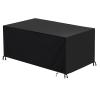 AEUUEU Waterproof Outdoor Furniture Cover, 120 x 120 x 84 cm, 600D Oxford view 1