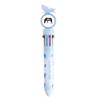 no/no Pinto Retractable Ballpoint Pen with Animal Motifs, Black and White, Multicolor, School Supplies view 1