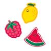 LÄSSIG Self-Adhesive Woven Textile Stickers, Fruits view 1