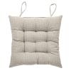Wttfc Light Gray, 2-Pack Chair Cushions (45 x 45 x 5 cm) with Ties view 1