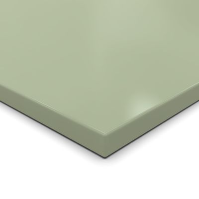 AUPROTEC Decorative Panel 19 mm Avocado Green, 40 x 60 cm, ABS Edging on All Sides