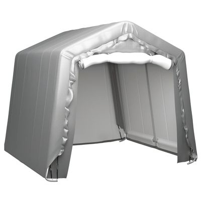 Lawn & Garden Storage Tent 240 x 240 cm, Steel Gray