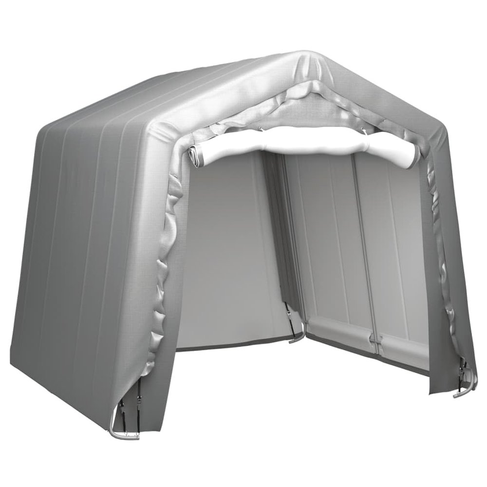 Lawn & Garden Storage Tent 240 x 240 cm, Steel Gray
