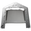 Lawn & Garden Storage Tent 240 x 240 cm, Steel Gray view 2