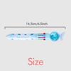 no/no Kungfu Ballpoint Pen with Chinese Pattern, Art Deco Style, Fashionable, Retractable, Multicolor, School Supplies view 2