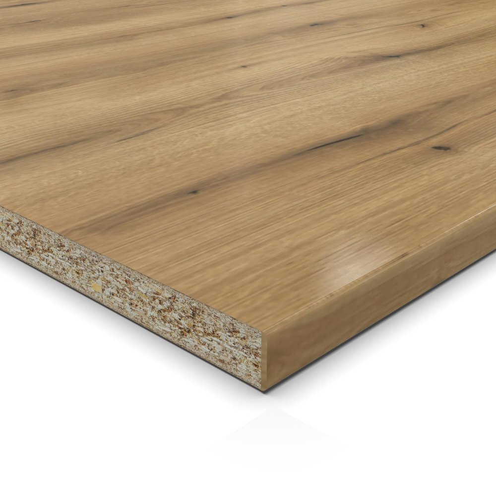 AUPROTEC Decorative Panel 19 mm Oak Evoke Coast 100 x 100 cm, ABS Edge on Long Side