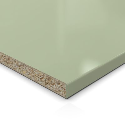 AUPROTEC Decorative Panel 19 mm Avocado Green, 100 x 60 cm, ABS Edge on Long Side