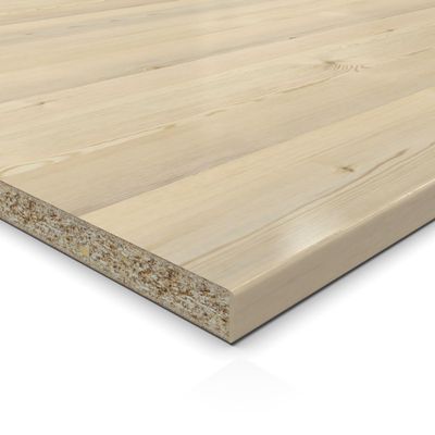 AUPROTEC Decorative Panel 19 mm Polar Pine Urus, 140 x 150 cm, ABS Edge on Long Side