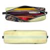 Aminnu Palm Tree Rocky Shore Pencil Case, Durable Zipper Case, White, One Size view 2