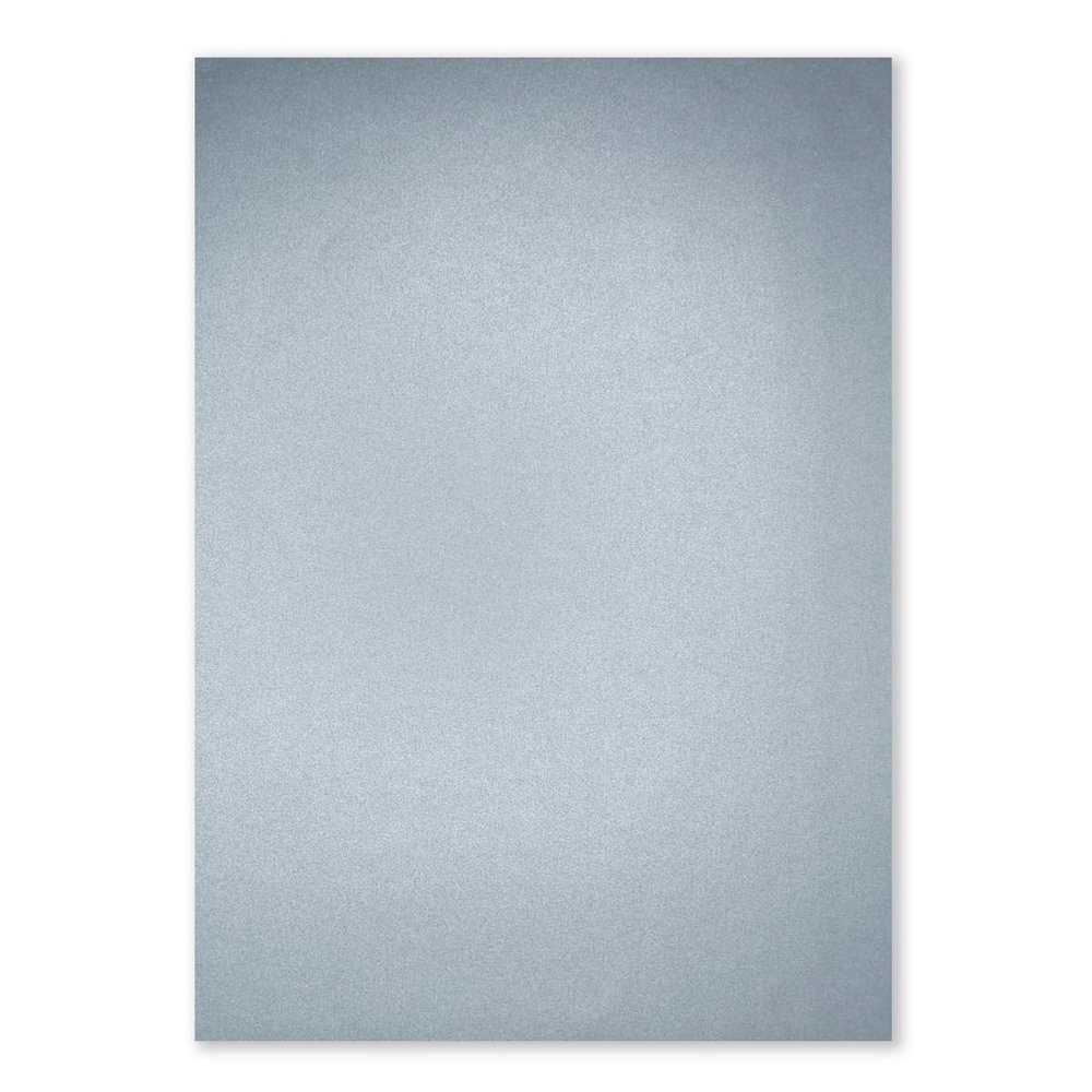 NEUSER PAPIER Metallic Paper, DIN A4, Silver, 1,000 Sheets, 125 gsm