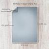 NEUSER PAPIER Metallic Paper, DIN A4, Silver, 1,000 Sheets, 125 gsm view 2