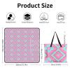 SEEKJOYS Diamond-Pattern Picnic Blanket, Extra Large, Foldable, Lightweight, Waterproof, 200 x 200 cm view 2