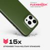 tech21 EvoDusk Case for iPhone 16 Pro Max with MagSafe, 15x Military-Standard Tested Impact Protection, Green/Black view 3