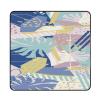 SEEKJOYS Abstract Floral Picnic Blanket, Extra-Large, Foldable, Waterproof, 200 x 200 cm view 1