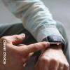 Crong Liquid Apple Watch Band 42/44/45/49 mm (Graphite) view 3