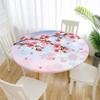 Treer Japanese-Style Round Outdoor Tablecloth, Sakura, 90 cm view 1