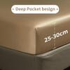 Luowei Summer Fitted Sheet 120 x 200 cm, Cool and Breathable view 4