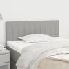 Somanki Light Gray Fabric Headboard 90 x 5 x 78/88 cm - 346214 view 1