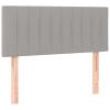Somanki Light Gray Fabric Headboard 90 x 5 x 78/88 cm - 346214 view 2