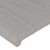 Somanki Light Gray Fabric Headboard 90 x 5 x 78/88 cm - 346214 view 4