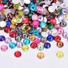 Bulk Silver & Jelly Bottom Glitter Non-Hotfix Flatback Rhinestones for DIY Wedding Decorations, Clear AB, 3 mm SS10, 20,000 Pieces view 4
