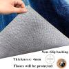 Qesjodfu Office Chair Mat 100 x 120 cm for Hard Floors view 4