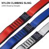 PATIKIL 47-Inch Nylon Climbing Slings, 2-Pack, 18 mm, Red view 3