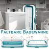 Suixtil Folding Bathtub for Adults, L-Shaped Portable Soaking Tub, Blue (132 x 61 x 54 cm) view 3