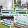 Suixtil Folding Bathtub for Adults, L-Shaped Portable Soaking Tub, Blue (132 x 61 x 54 cm) view 4